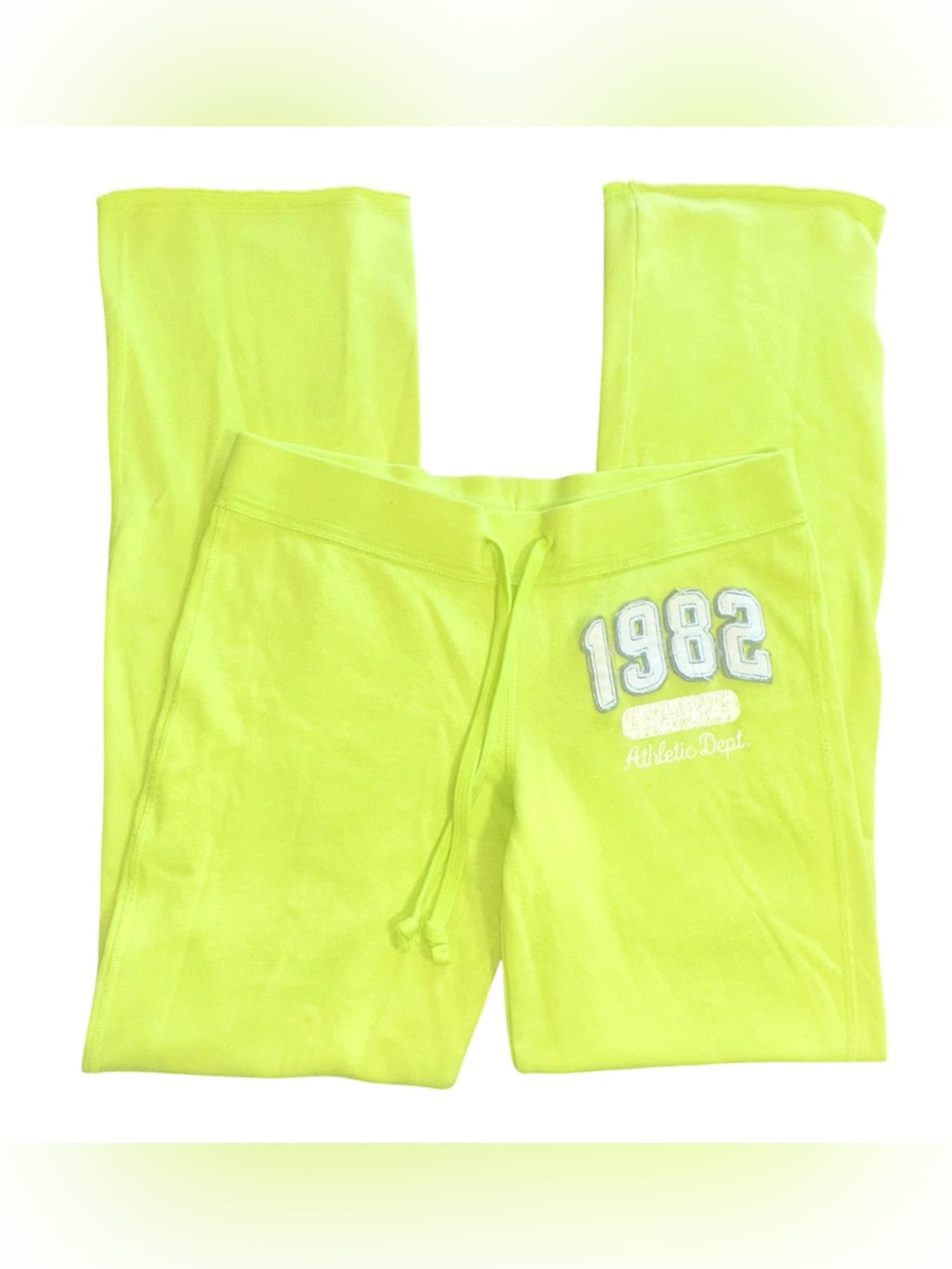 Y2K Mossimo Supply Co Neon Safety Yellow Green Sweatpants!